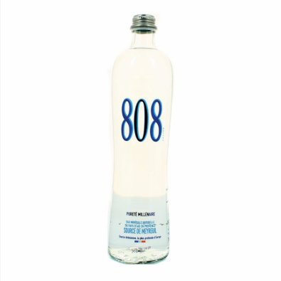 Eau plate 808 70 cl en verre